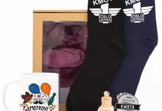 Dárkový balíček na křtiny pro chlapce i dívku od kmotra