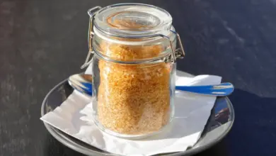 Jars of brown sugar