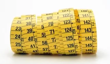 Yellow measuring tape