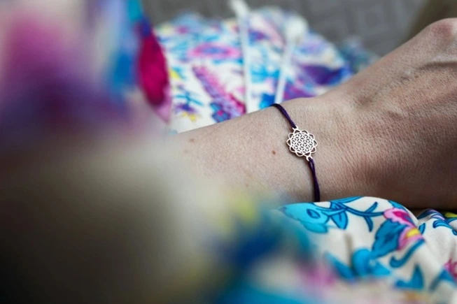Hand with bracelet
