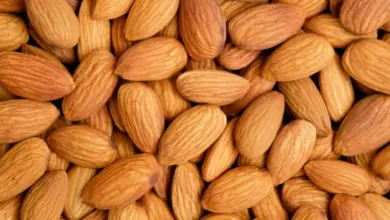 Almonds with skins